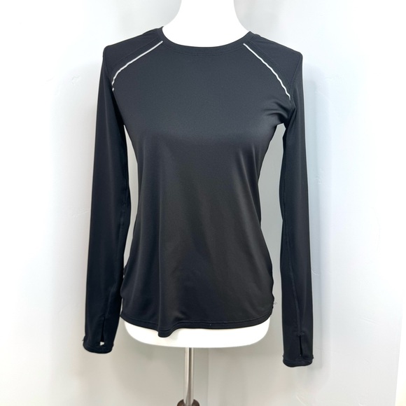 C9 Champion Black Athletic Top Long Sleeve Women’s Size Medium - Picture 3 of 16